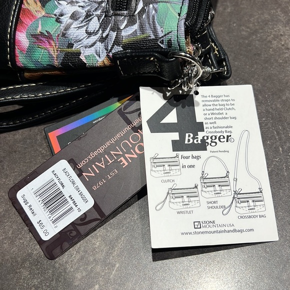 Stone Mountain floral bag - Picture 5 of 6